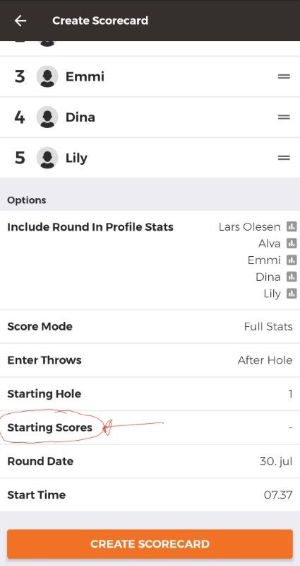 discgolf handicap i udisc