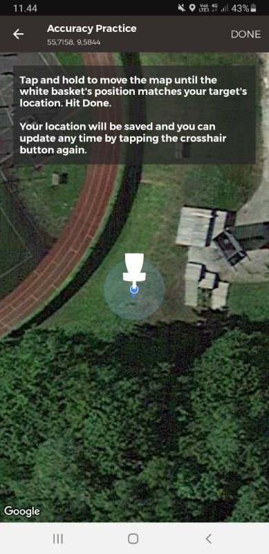 bliv mere præcis i discgolf udisc