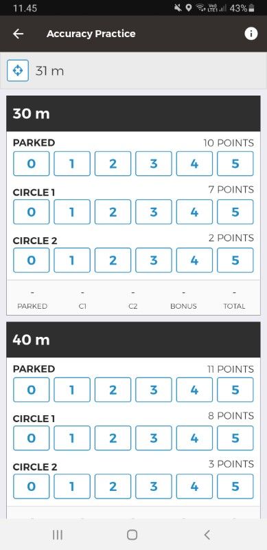 bliv mere præcis i discgolf udisc