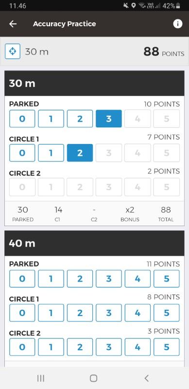 bliv mere præcis i discgolf udisc