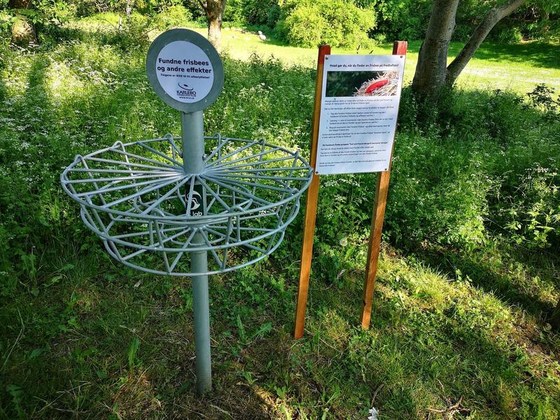 stander til funden frisbee karlebo frisbee-golf klub